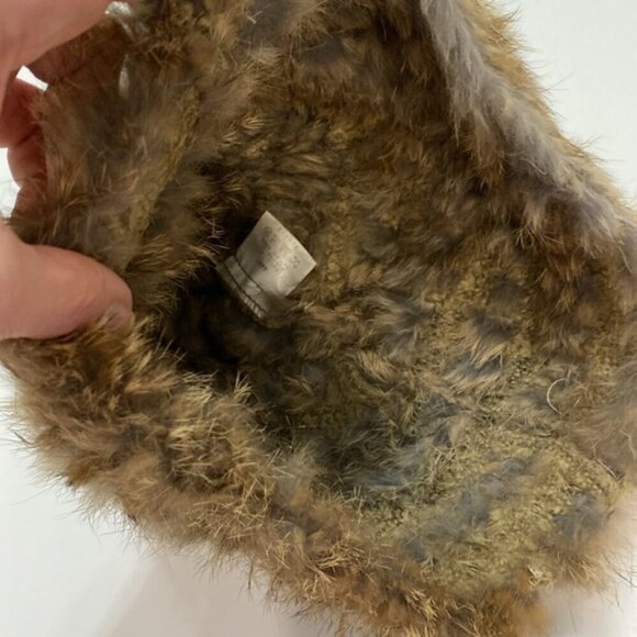 Brown Fur Hat beanie hat - Picture 11 of 12